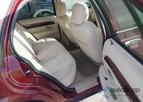 2008 Mercury Grand Marquis Gs from USA, damaged, VIN 2MEFM74V88X609703